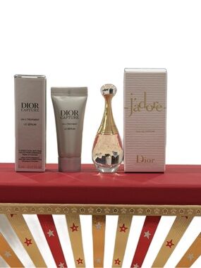 Dior Capture & J'adore Mini Fragrance and Serum Set (5ml)